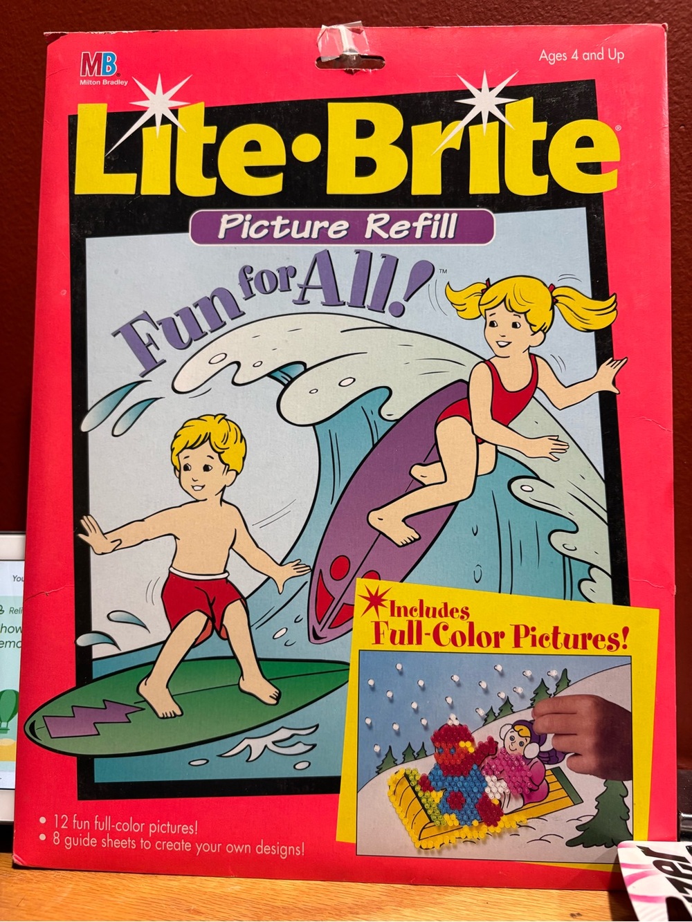 Lite Brite Picture Refill - Fun for All! Vintage 1994